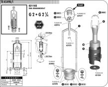 Slovplast TE-4549 B/I vypouštěcí zařízení  1