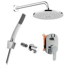 Obrázek k výrobku 21034 - Sprchový set Zuna s dvoucestnou podomítkovou bateríí