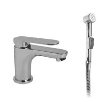 Obrázek k výrobku 21082 - Umyvadlová stojánková baterie Mada s bidetovou sprchou