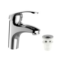 Obrázek k výrobku 21008 - Umyvadlová stojánková baterie, Sonáta,  s clic-clac CH03P, chrom