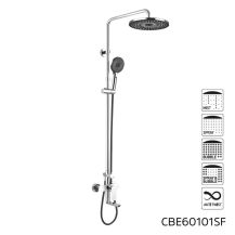 Obrázek k výrobku 21126 - Vanová baterie s talířovou kulatou sprchou, černá