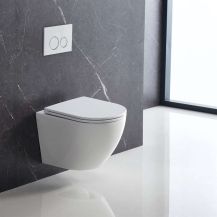 Obrázek k výrobku 21081 - WC závěsné kapotované, Smart Flush RIMLESS, 495x360x370, keramické, vč. sedátka CSS113S