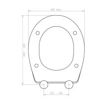 Obrázek k výrobku 21073 - WC závěsný klozet vč. sedátka CSS117