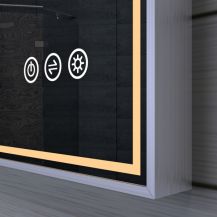 Zrcadlo MAU s LED osvětlením (teplá/studená)  5