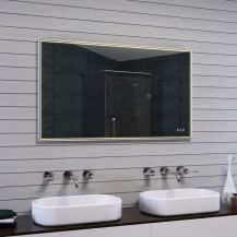 Zrcadlo MAU s LED osvětlením (teplá/studená)  6