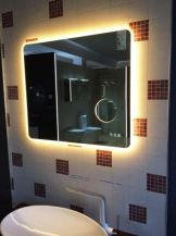 Zrcadlo MLE s LED osvětlením a lupou (teplá/studená)  14
